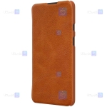 کیف محافظ چرمی نیلکین وان پلاس Nillkin Qin Case For Oneplus 9R