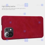 کیف محافظ چرمی نیلکین شیائومی Nillkin Qin Case For Xiaomi Mi 11 Lite