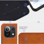 کیف محافظ چرمی نیلکین شیائومی Nillkin Qin Case For Xiaomi Mi 11 Lite