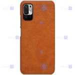 کیف محافظ چرمی نیلکین شیائومی Nillkin Qin Case For Xiaomi Poco M3 Pro