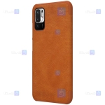 کیف محافظ چرمی نیلکین شیائومی Nillkin Qin Case For Xiaomi Poco M3 Pro