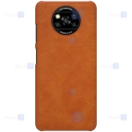 کیف چرمی نیلکین Poco X3 Pro مدل Nillkin Qin