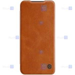 کیف محافظ چرمی نیلکین شیائومی Nillkin Qin case for Xiaomi Redmi Note 10 5G