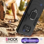 قاب محافظ ضد ضربه انگشتی شیائومی Ring Holder Iron Man Armor Case Xiaomi Poco X3 Pro