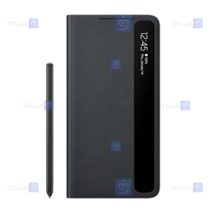 کیف هوشمند اصلی سامسونگ Samsung Galaxy S21 Ultra Smart Clear View Cover With Pen همراه با قلم S Pen