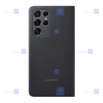 کیف هوشمند اصلی سامسونگ Samsung Galaxy S21 Ultra Smart Clear View Cover With Pen همراه با قلم S Pen