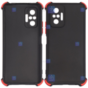 قاب محافظ ژله ای ضد ضربه با محافظ لنز شیائومی Shockproof Cover Case For Xiaomi Redmi note 10 pro max