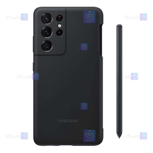 قاب سیلیکونی اصلی سامسونگ Silicone Cover Samsung Galaxy S21 Ultra همراه با قلم S Pen