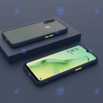 قاب محافظ پشت مات با محافظ لنز سامسونگ Transparent Hybrid Case With Lens Protector Samsung Galaxy A20s