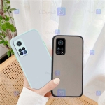 قاب محافظ پشت مات با محافظ لنز شیائومی Transparent Hybrid Case With Lens Protector Xiaomi Mi 10T Pro 5G