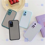 قاب محافظ پشت مات با محافظ لنز شیائومی Transparent Hybrid Case With Lens Protector Xiaomi Mi 10T Pro 5G