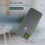 قاب محافظ پشت مات با محافظ لنز شیائومی Transparent Hybrid Case With Lens Protector Xiaomi Redmi 9C