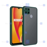 قاب محافظ پشت مات با محافظ لنز شیائومی Transparent Hybrid Case With Lens Protector Xiaomi Redmi 9C