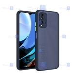 قاب محافظ پشت مات با محافظ لنز شیائومی Transparent Hybrid Case With Lens Protector Xiaomi Redmi 9T