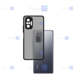 قاب محافظ پشت مات با محافظ لنز شیائومی Transparent Hybrid Case With Lens Protector Xiaomi Redmi Note 10 Pro