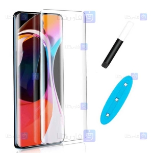 محافظ صفحه شیشه ای تمام صفحه و خمیده یو وی شیائومی UV Full Glass Screen Protector Xiaomi Mi 10S