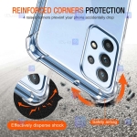 قاب ژله ای کپسول دار Clear Tpu Air Rubber Jelly Case For Samsung Galaxy A32 4G