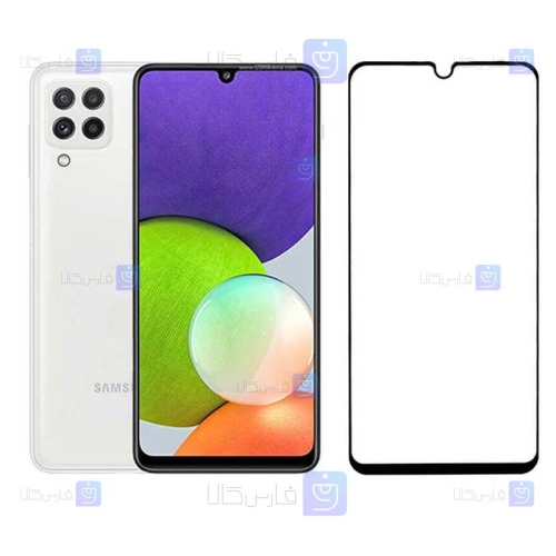 گلس Samsung Galaxy A22 4G مدل تمام صفحه
