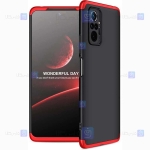 قاب محافظ با پوشش 360 درجه شیائومی GKK Color Full Cover For Xiaomi Redmi Note 10 Pro Max
