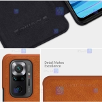 کیف چرمی نیلکین Xiaomi Redmi Note 10 Pro مدل Qin