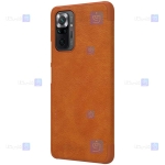 کیف چرمی نیلکین Xiaomi Redmi Note 10 Pro Max مدل Qin