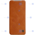 کیف محافظ چرمی نیلکین شیائومی Nillkin Qin Case For Xiaomi Redmi Note 10s