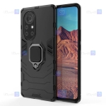 قاب محافظ ضد ضربه انگشتی هواوی Ring Holder Iron Man Armor Case Huawei Nova 8 Pro
