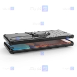قاب محافظ ضد ضربه انگشتی هواوی Ring Holder Iron Man Armor Case Huawei Nova 8 Pro