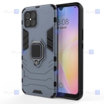 قاب محافظ ضد ضربه انگشتی هواوی Ring Holder Iron Man Armor Case Huawei Nova 8 SE