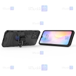 قاب محافظ ضد ضربه انگشتی هواوی Ring Holder Iron Man Armor Case Huawei Nova 8 SE