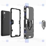 قاب محافظ ضد ضربه انگشتی شیائومی Ring Holder Iron Man Armor Case Xiaomi Mi 10S