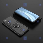 قاب محافظ ضد ضربه انگشتی شیائومی Ring Holder Iron Man Armor Case Xiaomi Mi 10S