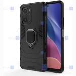 قاب محافظ ضد ضربه انگشتی شیائومی Ring Holder Iron Man Armor Case Xiaomi Redmi K40 Pro