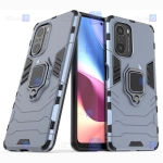 قاب محافظ ضد ضربه انگشتی شیائومی Ring Holder Iron Man Armor Case Xiaomi Redmi K40 Pro Plus