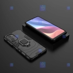 قاب محافظ ضد ضربه انگشتی شیائومی Ring Holder Iron Man Armor Case Xiaomi Redmi K40 Pro Plus