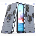 قاب محافظ ضد ضربه انگشتی شیائومی Ring Holder Iron Man Armor Case Xiaomi Redmi Note 10 4G