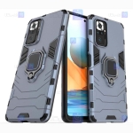 قاب محافظ ضد ضربه انگشتی شیائومی Ring Holder Iron Man Armor Case Xiaomi Redmi Note 10 Pro Max