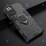 قاب محافظ ضد ضربه انگشتی شیائومی Ring Holder Iron Man Armor Case Xiaomi Redmi Note 10 Pro Max