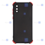 قاب محافظ ژله ای ضد ضربه با محافظ لنز سامسونگ Shockproof Cover Case For Samsung Galaxy A02