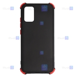قاب محافظ ژله ای ضد ضربه با محافظ لنز سامسونگ Shockproof Cover Case For Samsung Galaxy A02s