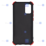 قاب محافظ ژله ای ضد ضربه با محافظ لنز سامسونگ Shockproof Cover Case For Samsung Galaxy A02s
