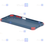 قاب محافظ ژله ای ضد ضربه با محافظ لنز سامسونگ Shockproof Cover Case For Samsung Galaxy A12