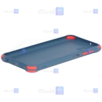 قاب محافظ ژله ای ضد ضربه با محافظ لنز سامسونگ Shockproof Cover Case For Samsung Galaxy A12