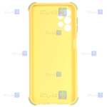 قاب محافظ ژله ای ضد ضربه با محافظ لنز سامسونگ Shockproof Cover Case For Samsung Galaxy A32 5G