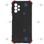 قاب محافظ ژله ای ضد ضربه با محافظ لنز سامسونگ Shockproof Cover Case For Samsung Galaxy A32 5G