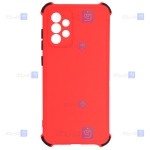قاب محافظ ژله ای ضد ضربه با محافظ لنز سامسونگ Shockproof Cover Case For Samsung Galaxy A72 4G 5G