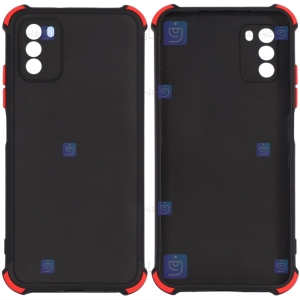 قاب محافظ ژله ای ضد ضربه با محافظ لنز شیائومی Shockproof Cover Case For Xiaomi Poco M3