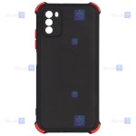 قاب محافظ ژله ای ضد ضربه با محافظ لنز شیائومی Shockproof Cover Case For Xiaomi Poco M3