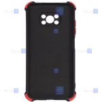قاب محافظ ژله ای ضد ضربه با محافظ لنز شیائومی Shockproof Cover Case For Xiaomi Poco X3 Pro