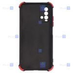 قاب محافظ ژله ای ضد ضربه با محافظ لنز شیائومی Shockproof Cover Case For Xiaomi Redmi 9T